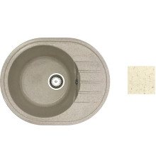 Кухонная мойка БелЭворс New Lux R бежевый, без сифона