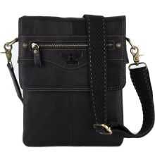 Сумка через плечо Poshete 196-1148-21-BLK черный