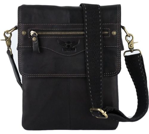 Сумка через плечо Poshete 196-1148-21-BLK черный
