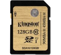 Карта памяти Kingston Ultimate SDHC 128GB SDA10/128GB