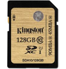 Карта памяти Kingston Ultimate SDHC 128GB SDA10/128GB