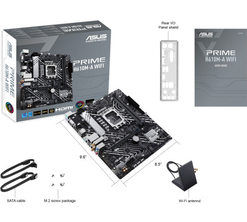 Материнская плата ASUS Prime H610M-A WiFi