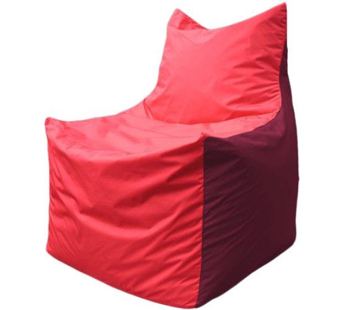 Кресло-мешок Flagman Фокс Ф2.1-180 красный/бордовый