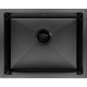 Кухонная мойка ARFEKA ECO AR 550*450 BLACK PVD NANO DECOR VOLCANIC ROCK