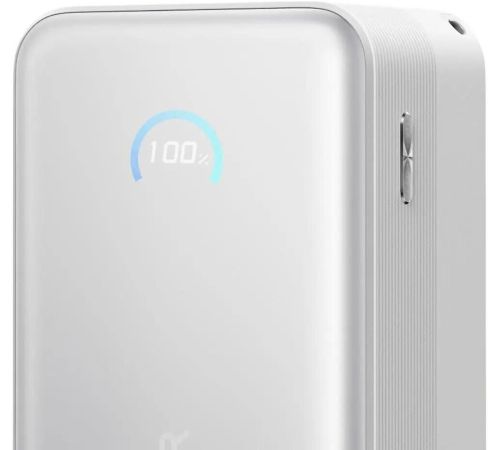Внешний аккумулятор Anker Nano Power Bank Built-in USB-C A1638 45W 10000mAh белый