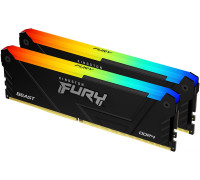 Оперативная память Kingston FURY Beast RGB 2x32ГБ DDR4 2666 МГц KF426C16BB2AK2/64