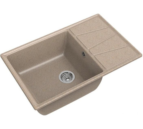 Кухонная мойка GranFest GF-V-780L песочный