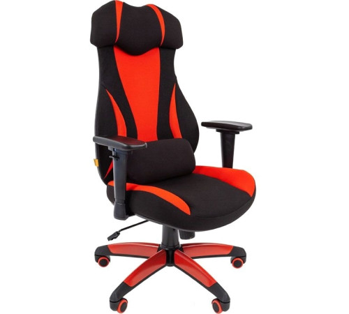 Кресло CHAIRMAN Game 14 черный/красный