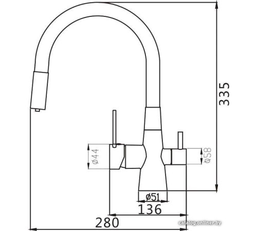 Смеситель Shevanik S668E