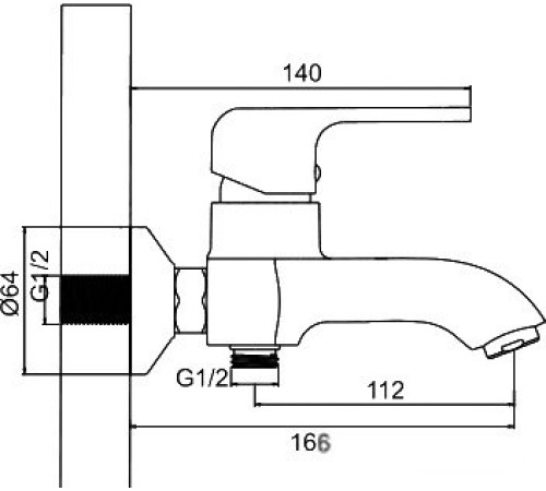 Смеситель Ledeme H44 L3244