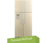 Четырёхдверный холодильник Hitachi R-W660PUC7GBE