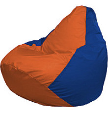 Кресло-мешок Flagman Груша Супер Мега 4XL Г5.1-213 оранжевый/синий