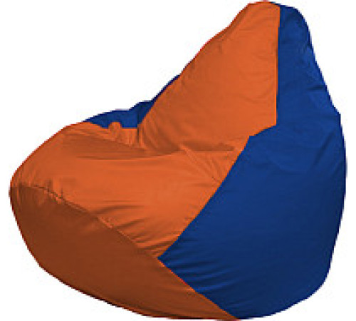 Кресло-мешок Flagman Груша Супер Мега 4XL Г5.1-213 оранжевый/синий