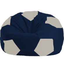 Кресло-мешок Flagman Мяч Стандарт М1.1-500 темно-синий/белый