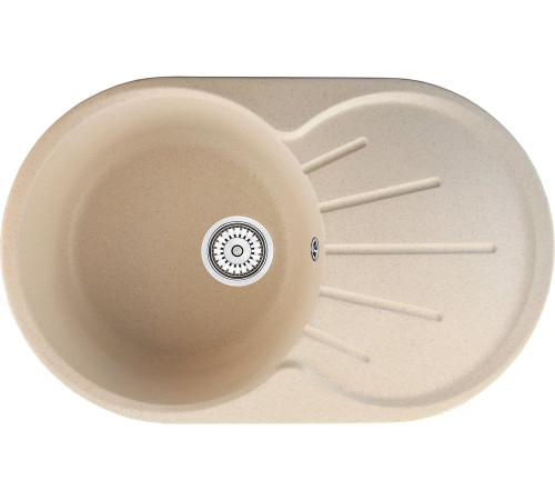 Кухонная мойка Berge BR-7501 бежевый матовый