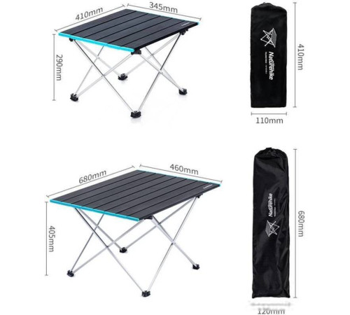 Стол Naturehike NH19Z008-Z черный