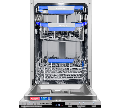 Встраиваемая посудомоечная машина MAUNFELD MLP45230 Light Beam Inverter Wi-Fi