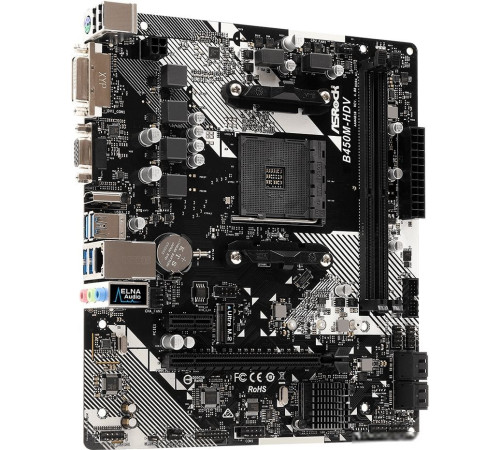 Материнская плата ASRock B450M-HDV R4.0