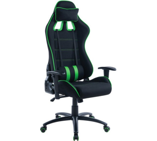 Игровое геймерское кресло Helmi Target HL-G08 306179 черный/зеленый
