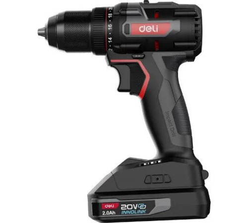 Ударная дрель-шуруповерт Deli EDE-CZ20-2 без АКБ