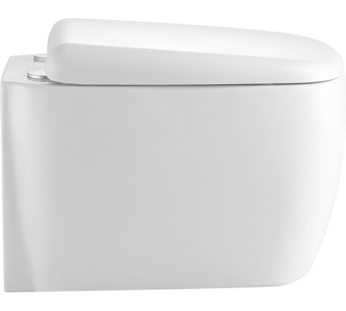 Унитаз подвесной Roxen Martin в комплекте с инсталляцией StounFix Dual Fresh 6 в 1 868651 кнопка: брашированное золото