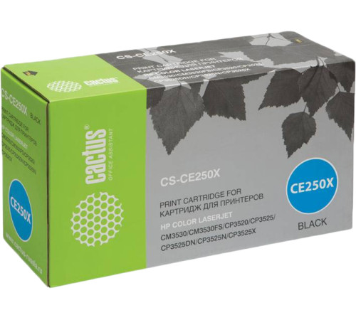 Картридж CACTUS CS-CE250X аналог HP CE250X