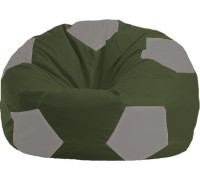 Кресло-мешок Flagman Мяч Стандарт М1.1-53 темно-оливковый/серый