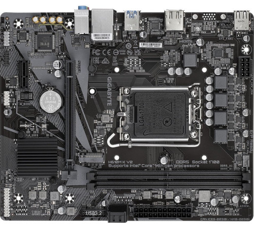 Материнская плата Gigabyte H610M K V2 rev. 1.0