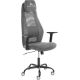 Офисное кресло TetChair Aviator PLT metalBL ткань, серый, KUB 05/W-12
