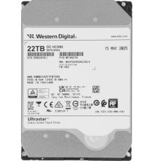 Жесткий диск WD Ultrastar DC HC580 22TB WUH722422ALE6L4