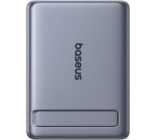 Внешний аккумулятор Baseus PicoGo AM31 Mini Magnetic Power Bank with Stand 20W 5000mAh серый