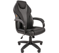 Офисное кресло CHAIRMAN 299 экопремиум, черный/серый