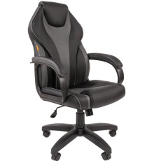 Офисное кресло CHAIRMAN 299 экопремиум, черный/серый