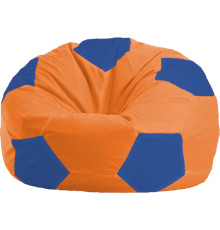Кресло-мешок Flagman Мяч Стандарт М1.1-213 оранжевый/синий