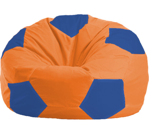 Кресло-мешок Flagman Мяч Стандарт М1.1-213 оранжевый/синий