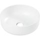 Умывальник Belux Турин 410 круг 18, белый матовый/Solid Surface