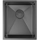 Кухонная мойка ZorG Zerox 38 U / IF PVD Gunblack