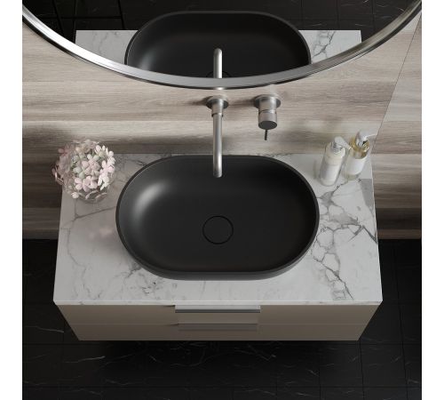 Умывальник Roxen Mary black 300165-B