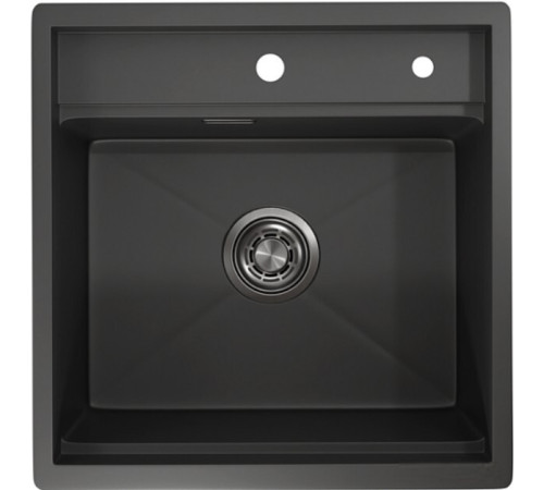 Кухонная мойка Granula KS-5051 черный матовый