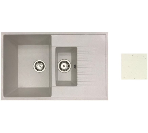 Кухонная мойка БелЭворс Forma R белый