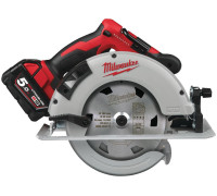 Дисковая циркулярная пила Milwaukee M18 BLCS66-502X 4933464590 с 2-мя АКБ