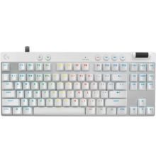 Клавиатура Logitech G Pro X TKL Rapid 920-013244 белый, нет кириллицы