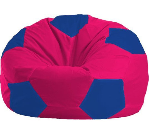 Кресло-мешок Flagman Мяч Стандарт М1.1-375 малиновый/синий