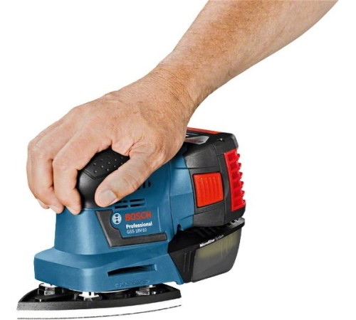 Виброшлифмашина Bosch GSS 18V-10 Professional 06019D0200 без АКБ