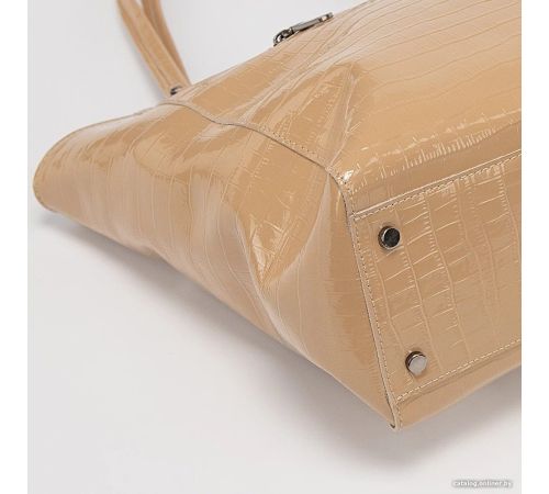 Женская сумка Poshete 857-6383-KL-BEG бежевый