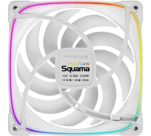 Комплект вентиляторов для корпуса Geometric Future Squama 2503R-14 Triple Pack белый