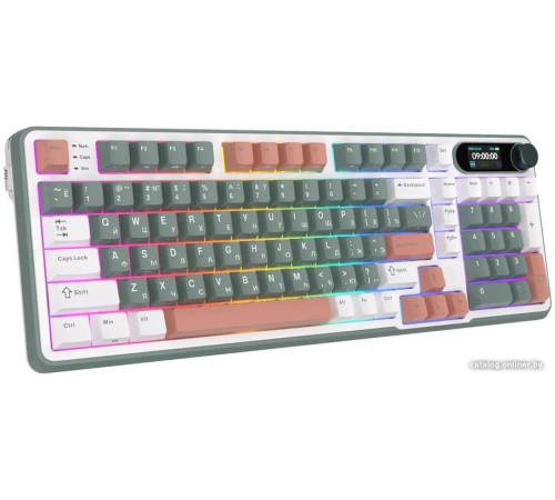 Клавиатура Royal Kludge RK-S98 RGB Camping RK Chartreuse