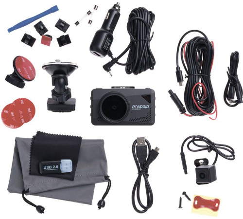 Видеорегистратор-радар детектор-GPS информатор 3в1 Roadgid X9 Gibrid GT 2CH