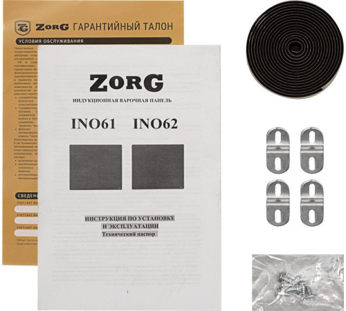 Варочная панель ZorG INO61 черный матовый