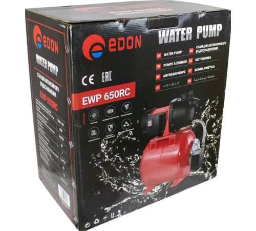 Насосная станция Edon EWP 650RC